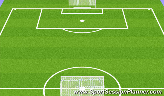 Football/Soccer Session Plan Drill (Colour): Game