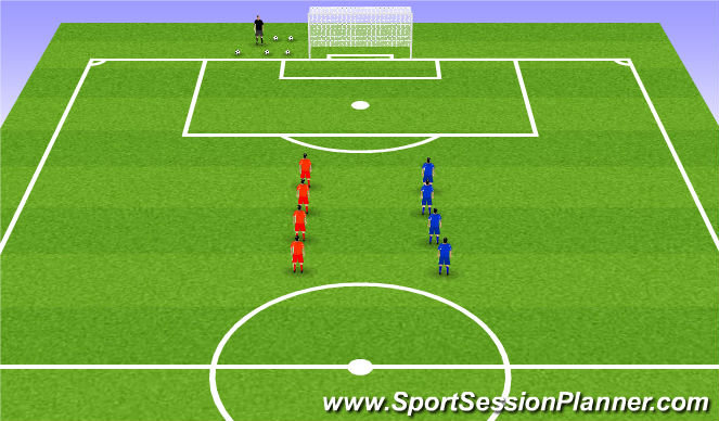 Football/Soccer Session Plan Drill (Colour): Screen 4