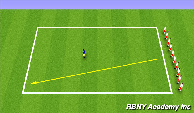 Football/Soccer Session Plan Drill (Colour): Main Theme