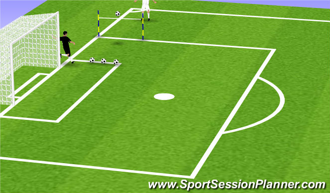 Football/Soccer Session Plan Drill (Colour): Screen 1