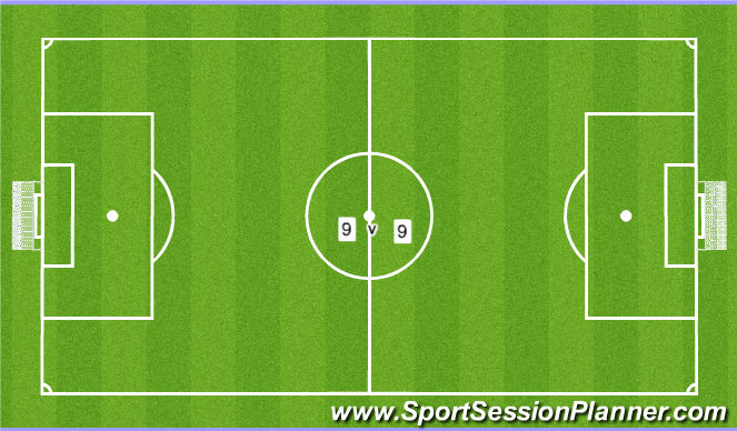 Football/Soccer Session Plan Drill (Colour): Screen 3