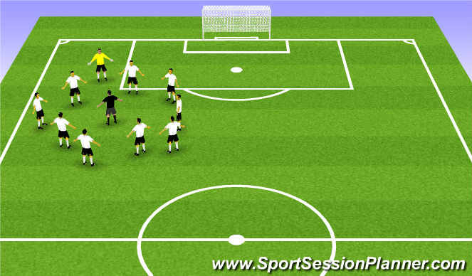 Football/Soccer Session Plan Drill (Colour): Pantalla 5