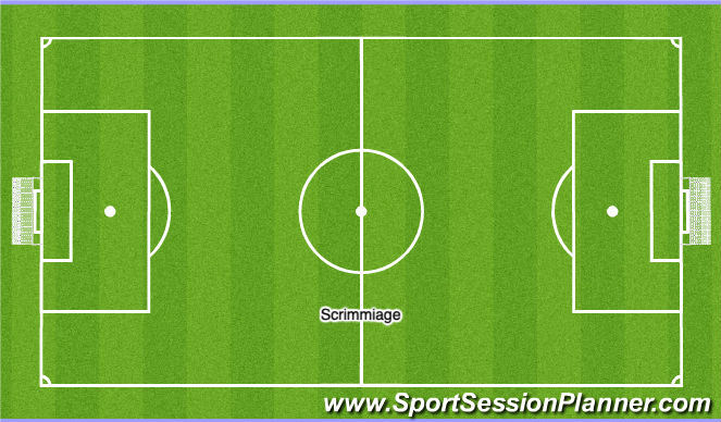 Football/Soccer Session Plan Drill (Colour): Screen 4