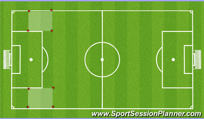 Football/Soccer Session Plan Drill (Colour): Screen 1