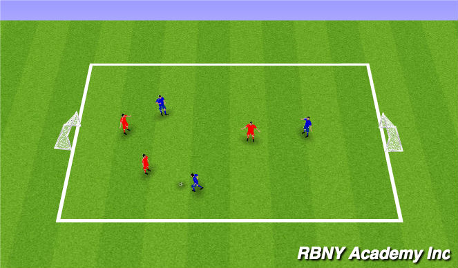 Football/Soccer Session Plan Drill (Colour): Game