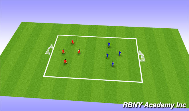 Football/Soccer Session Plan Drill (Colour): Game