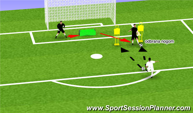 Football/Soccer Session Plan Drill (Colour): Screen 2