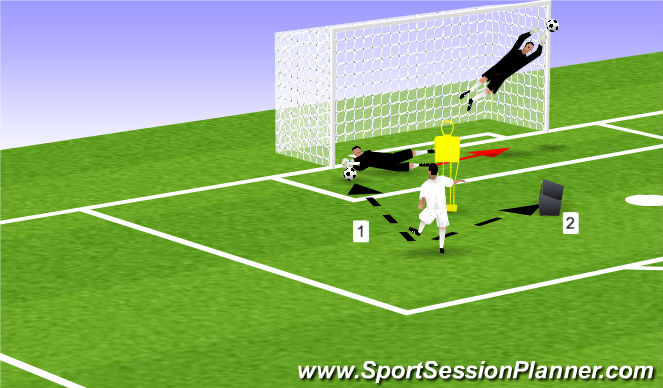 Football/Soccer Session Plan Drill (Colour): Screen 4