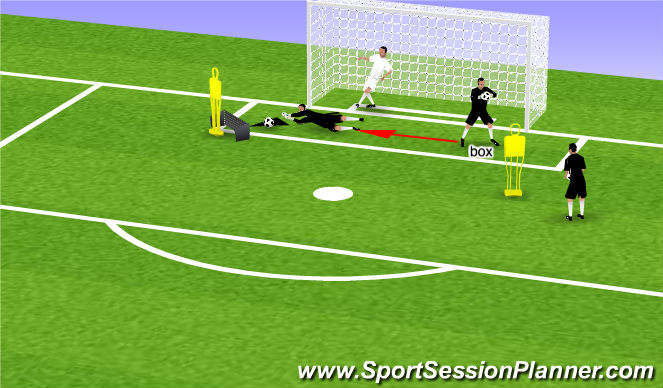 Football/Soccer Session Plan Drill (Colour): Screen 5