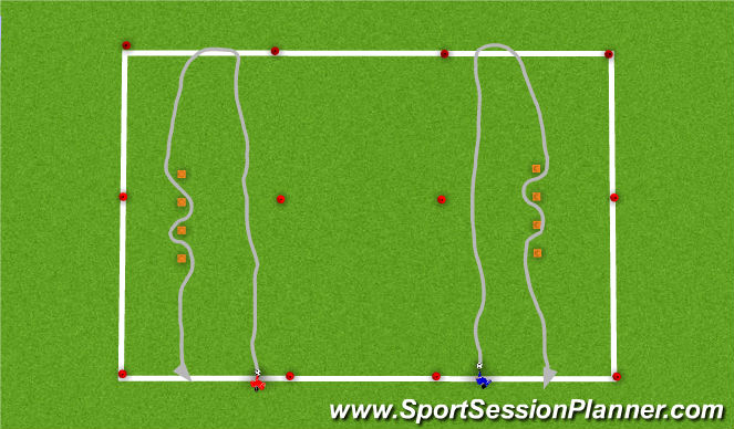 Football/Soccer Session Plan Drill (Colour): Screen 2