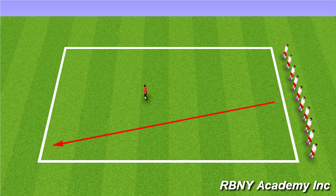 Football/Soccer Session Plan Drill (Colour): Main Theme