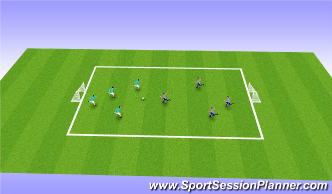 Football/Soccer Session Plan Drill (Colour): Final Game