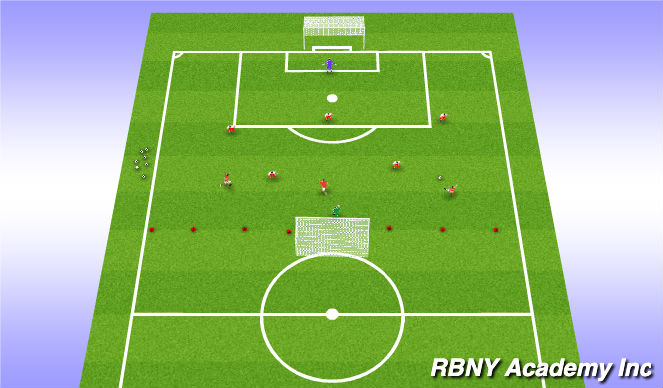 Football/Soccer Session Plan Drill (Colour): Game