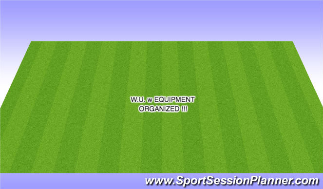 Football/Soccer Session Plan Drill (Colour): INTRO