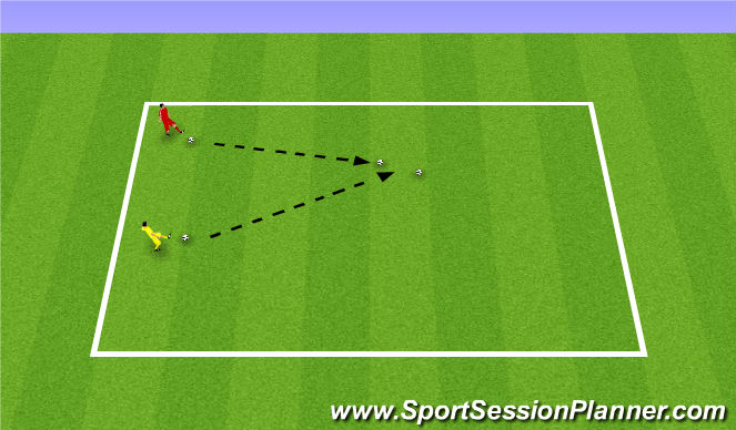 Football/Soccer Session Plan Drill (Colour): Marbles