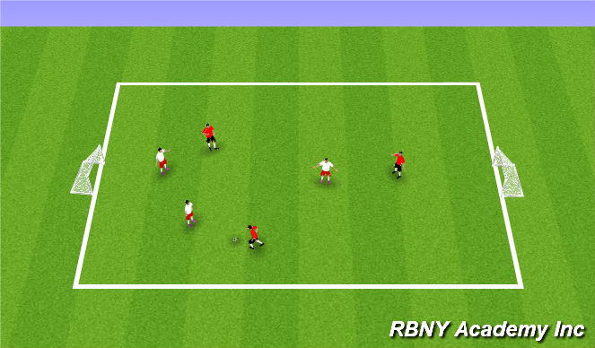 Football/Soccer Session Plan Drill (Colour): Tournament