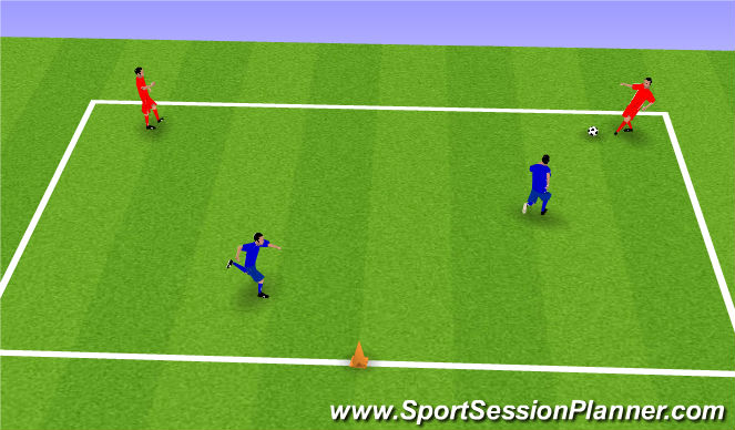 Football/Soccer Session Plan Drill (Colour): Cobertura_Analítica