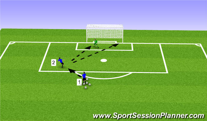 Football/Soccer Session Plan Drill (Colour): Part 4