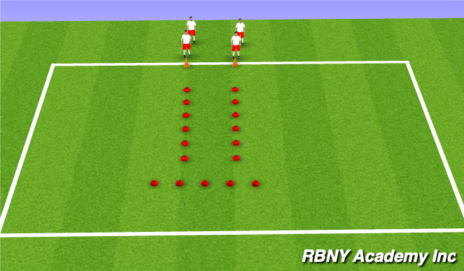 Football/Soccer Session Plan Drill (Colour): Screen 1