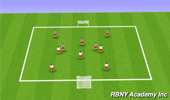 Football/Soccer Session Plan Drill (Colour): Screen 4