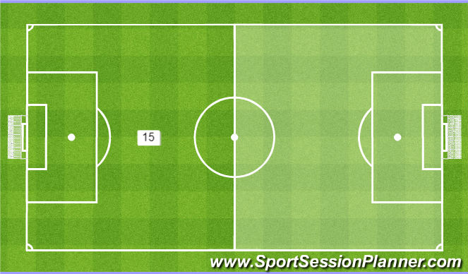 Football/Soccer Session Plan Drill (Colour): Attendance