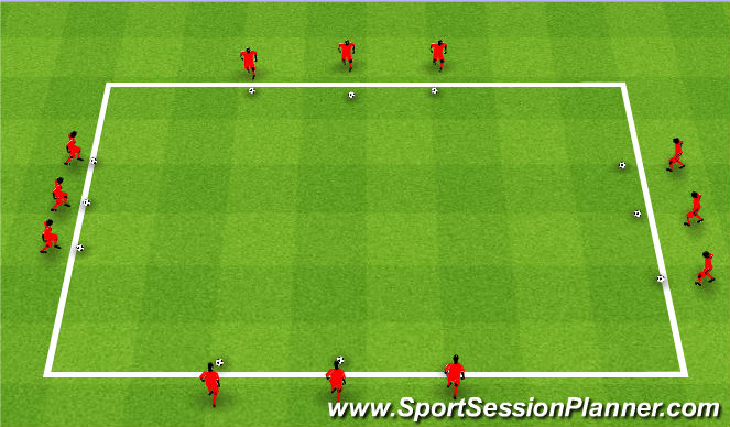 Football/Soccer Session Plan Drill (Colour): Chaios