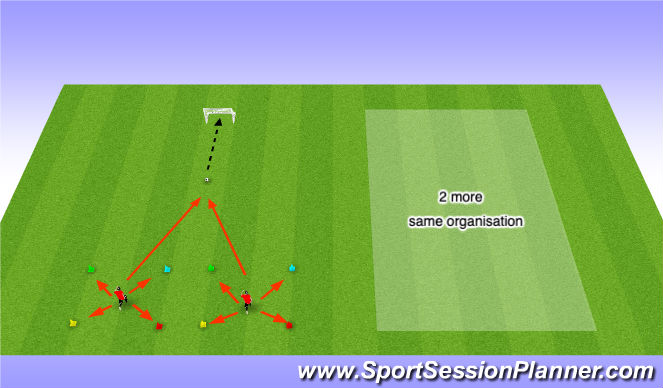 Football/Soccer Session Plan Drill (Colour): ABC's TR