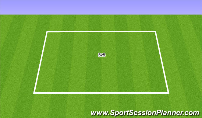 Football/Soccer Session Plan Drill (Colour): Match
