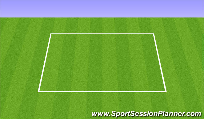 Football/Soccer Session Plan Drill (Colour): Calentamiento