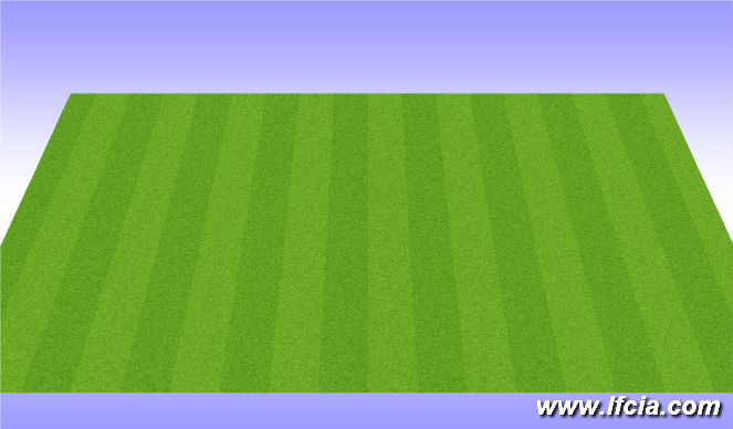 Football/Soccer Session Plan Drill (Colour): Movement Patterns