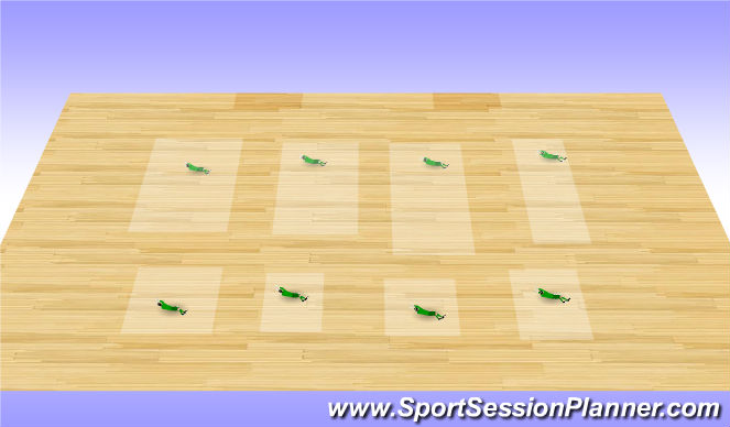 Futsal Session Plan Drill (Colour): drill two