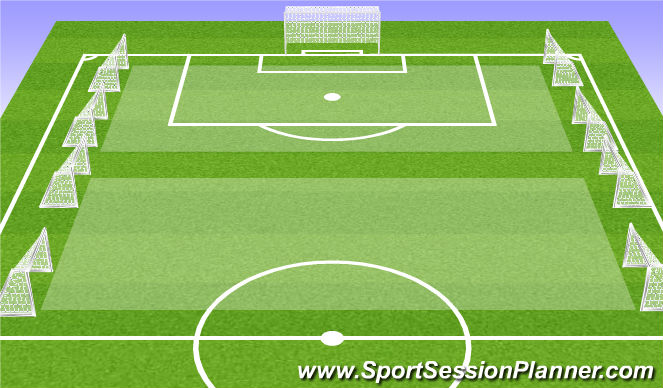Football/Soccer Session Plan Drill (Colour): Welcome Games