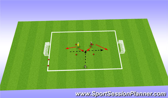 Football/Soccer Session Plan Drill (Colour): Game