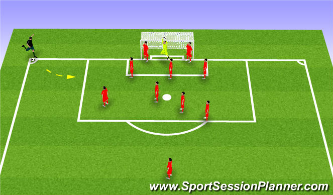 Football/Soccer Session Plan Drill (Colour): Screen 1
