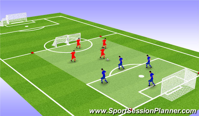 Football/Soccer Session Plan Drill (Colour): Final Game