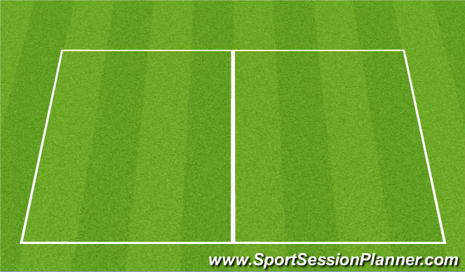 Football/Soccer Session Plan Drill (Colour): Player led Session