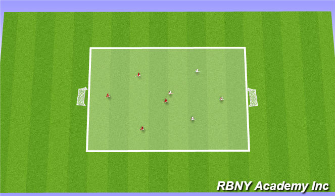 Football/Soccer Session Plan Drill (Colour): Play (Arrival)
