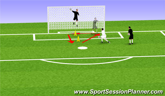 Football/Soccer Session Plan Drill (Colour): Screen 2