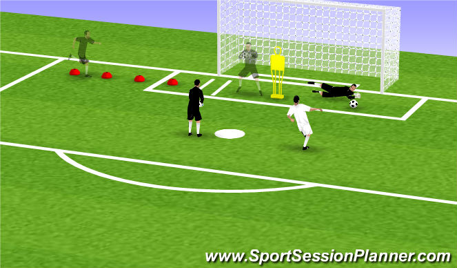 Football/Soccer Session Plan Drill (Colour): Screen 3