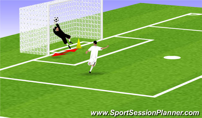 Football/Soccer Session Plan Drill (Colour): Screen 4