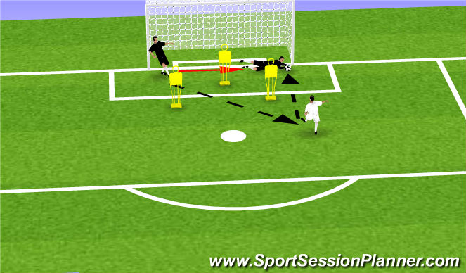 Football/Soccer Session Plan Drill (Colour): Screen 3