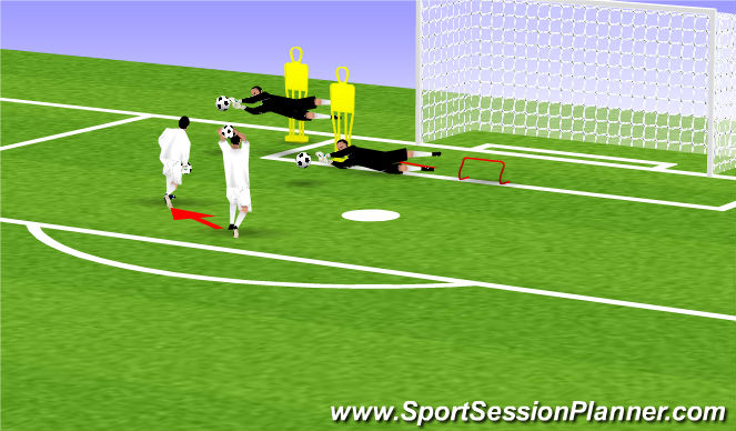 Football/Soccer Session Plan Drill (Colour): Screen 3