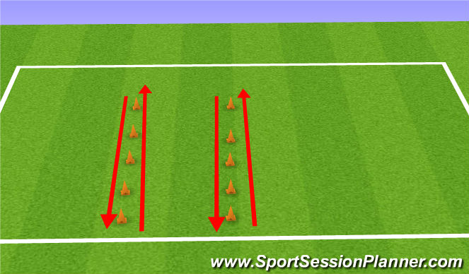 Football/Soccer Session Plan Drill (Colour): Screen 1