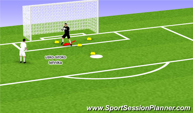 Football/Soccer Session Plan Drill (Colour): Screen 3