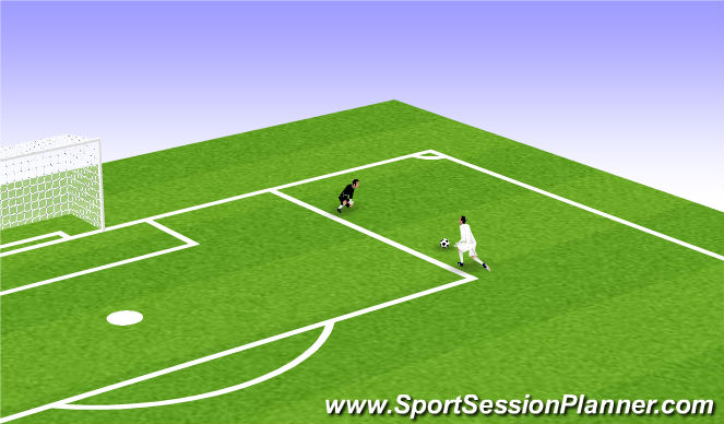Football/Soccer Session Plan Drill (Colour): Animation 3