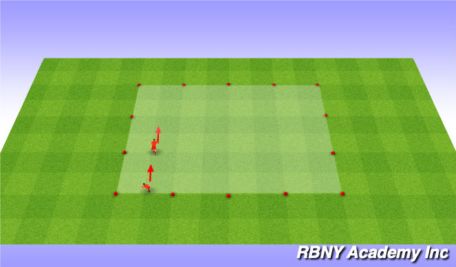 Football/Soccer Session Plan Drill (Colour): Intro