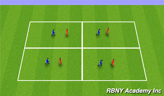 Football/Soccer Session Plan Drill (Colour): Main Theme