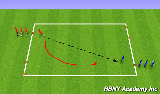 Football/Soccer Session Plan Drill (Colour): Main Theme