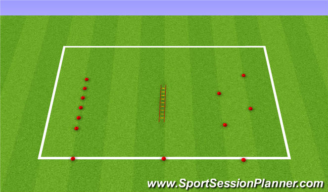 Football/Soccer Session Plan Drill (Colour): Screen 1