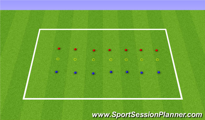 Football/Soccer Session Plan Drill (Colour): Screen 2
